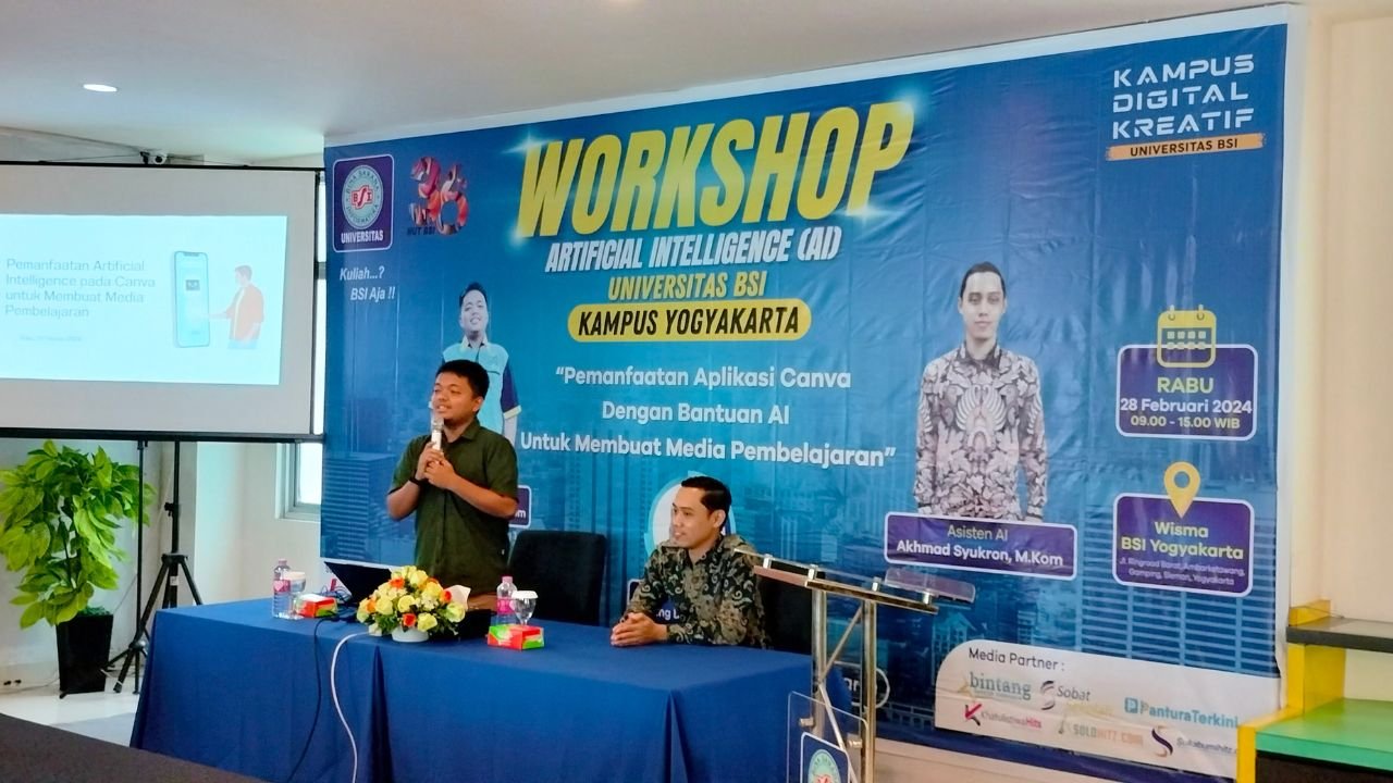 narasumber workshop pelatihan ai untuk guru di jogja
